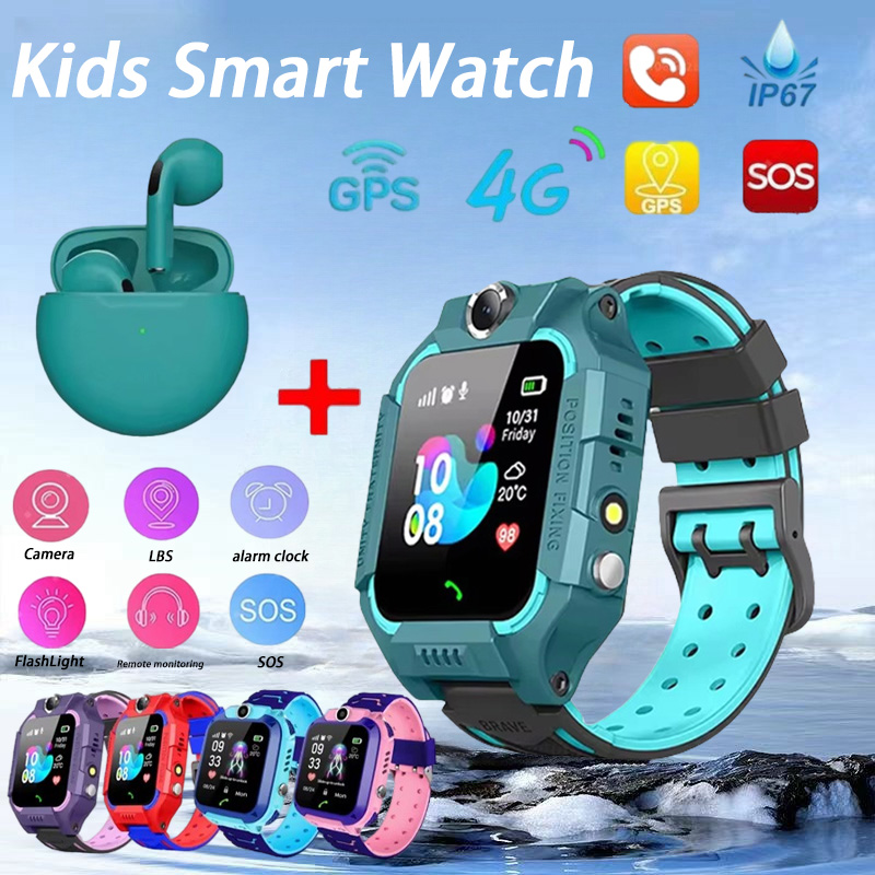 Smartwatch Digital Watches For Kids - Montre connectée SOS pour enfants, smartwatch