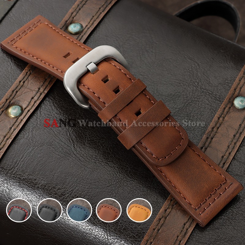 Smartwatch Vintage Watches For Men - Bracelet de montre en cuir vintage