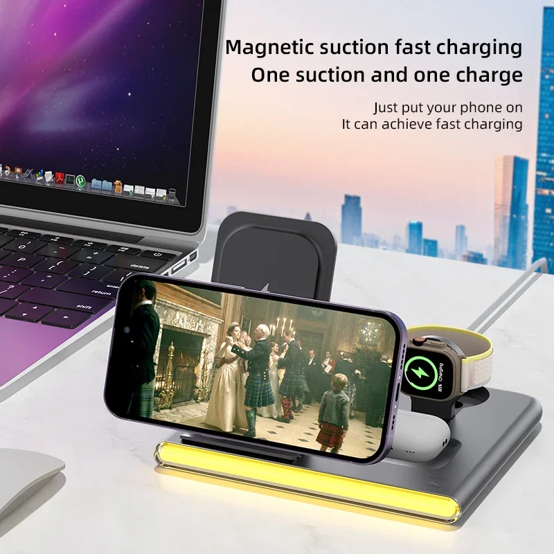 Iwatch Smartwatch - Station de charge sans fil magnétique