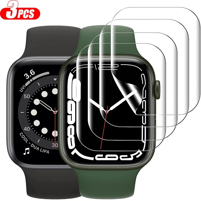 Iwatch Smartwatch Series 7 - Protecteur d'écran pour Apple Watch Series