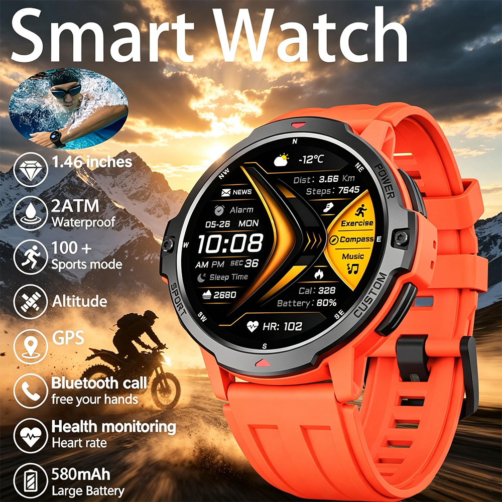Smartwatch Timex Watches For Women - Nouvelle montre connectée GPS militaire à