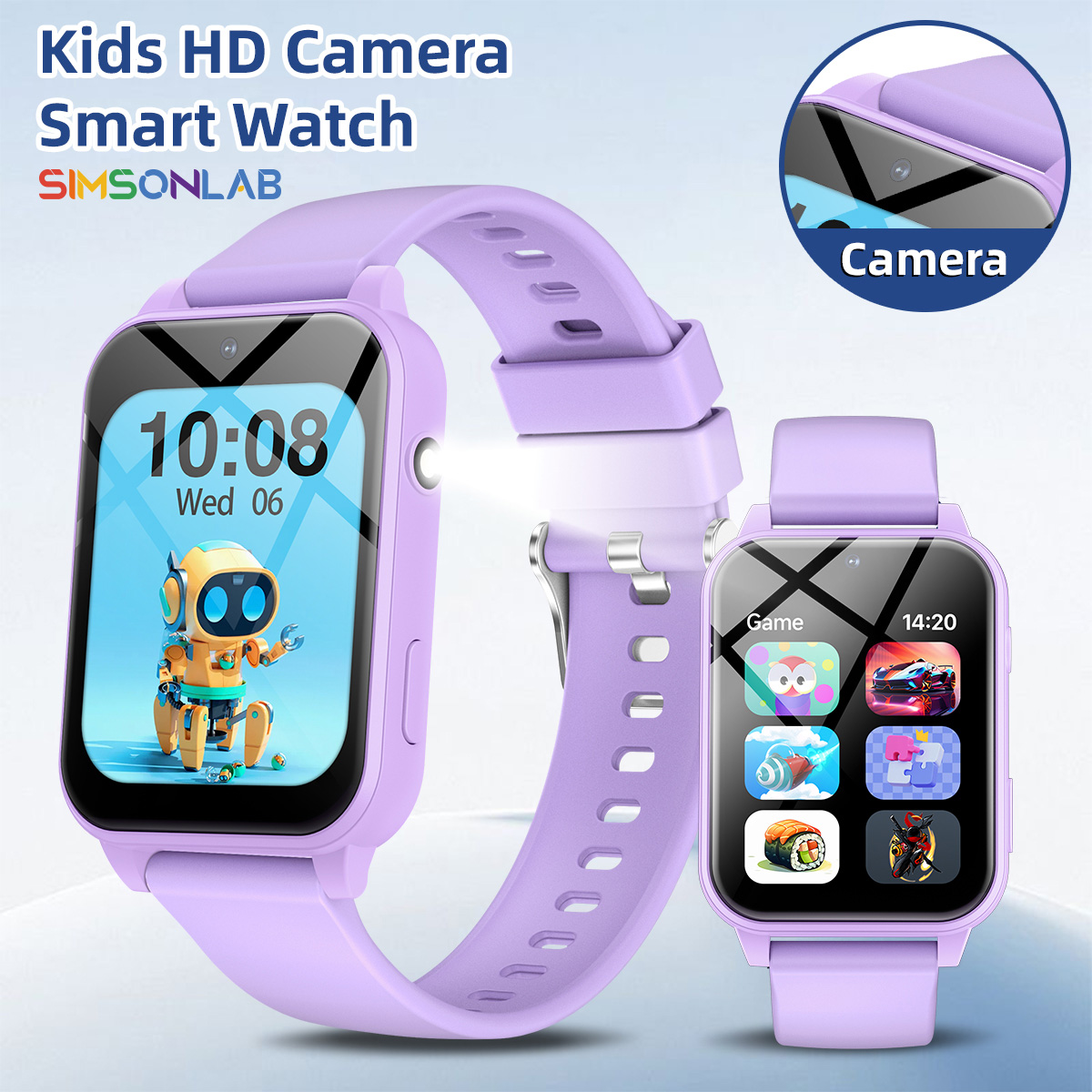 Smartwatch Watches Gift For Girls - Nouvelle Montre Connectée Enfant 2026 Multifonction