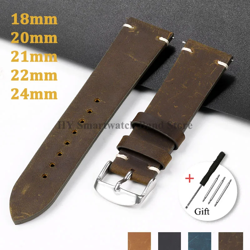 Smartwatch Vintage Watches For Men - 18mm 20mm 21mm 22mm 24mm bracelet