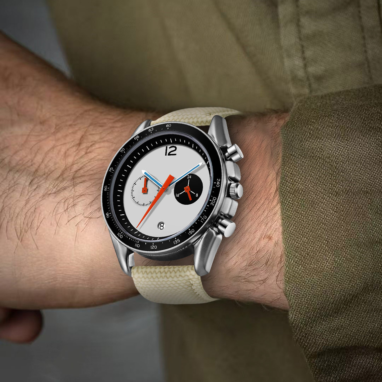 Smartwatch Vintage Watches For Men - Montre chronographe vintage CILOA pour homme,