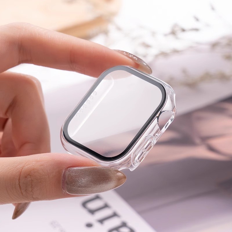 Iwatch Smartwatch Series 7 - Paquet de 3 verre + couvercle