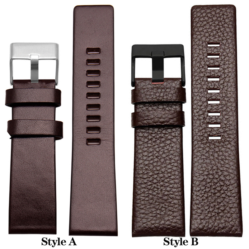 Watch Esim - Pour DIESEL Bracelet en cuir véritable