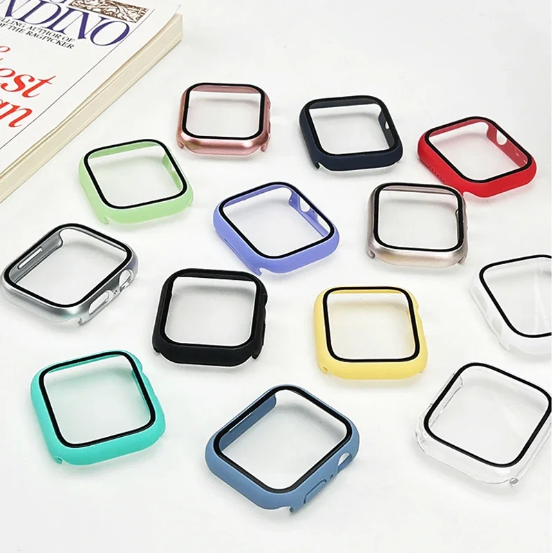 Verre trempé + couvercle pour  - Iwatch Smartwatch Series 7 avis et prix