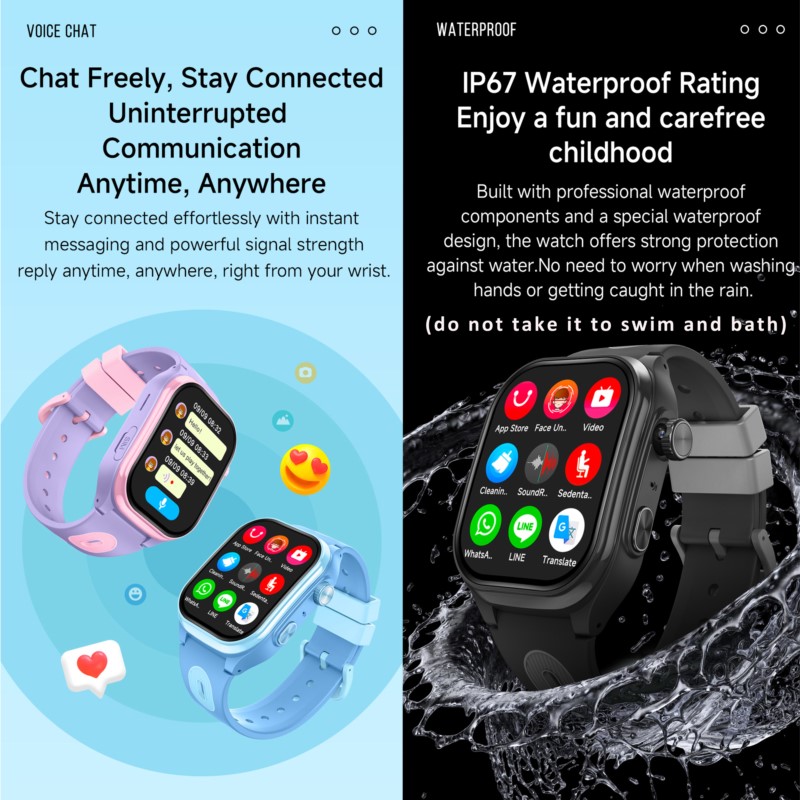 Montre connectée 4G pour enfan - Smartwatch Digital Watches For Kids avis et prix