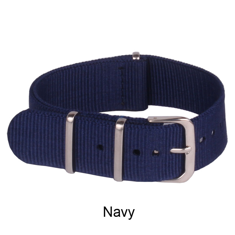 18/20/22/24mm cambos rayures s - Nato Strap Nylon avis et prix