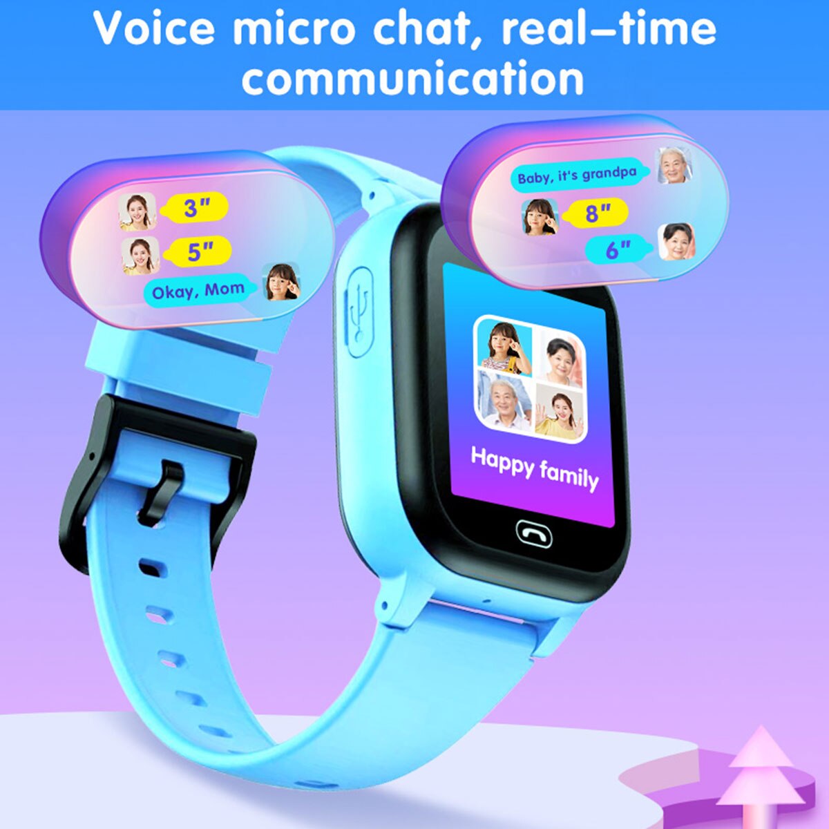 Enfants montre intelligente SO - Smartwatch Watches Gift For Girls avis et prix