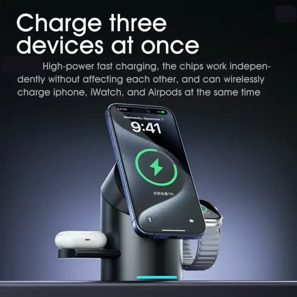 Chargeur sans fil magnétique 3 - Iwatch Smartwatch avis et prix