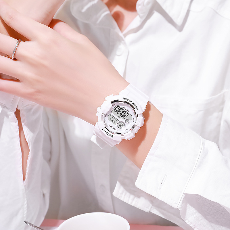 Mode enfants montres lumineux  - Smartwatch Watches Gift For Girls avis et prix