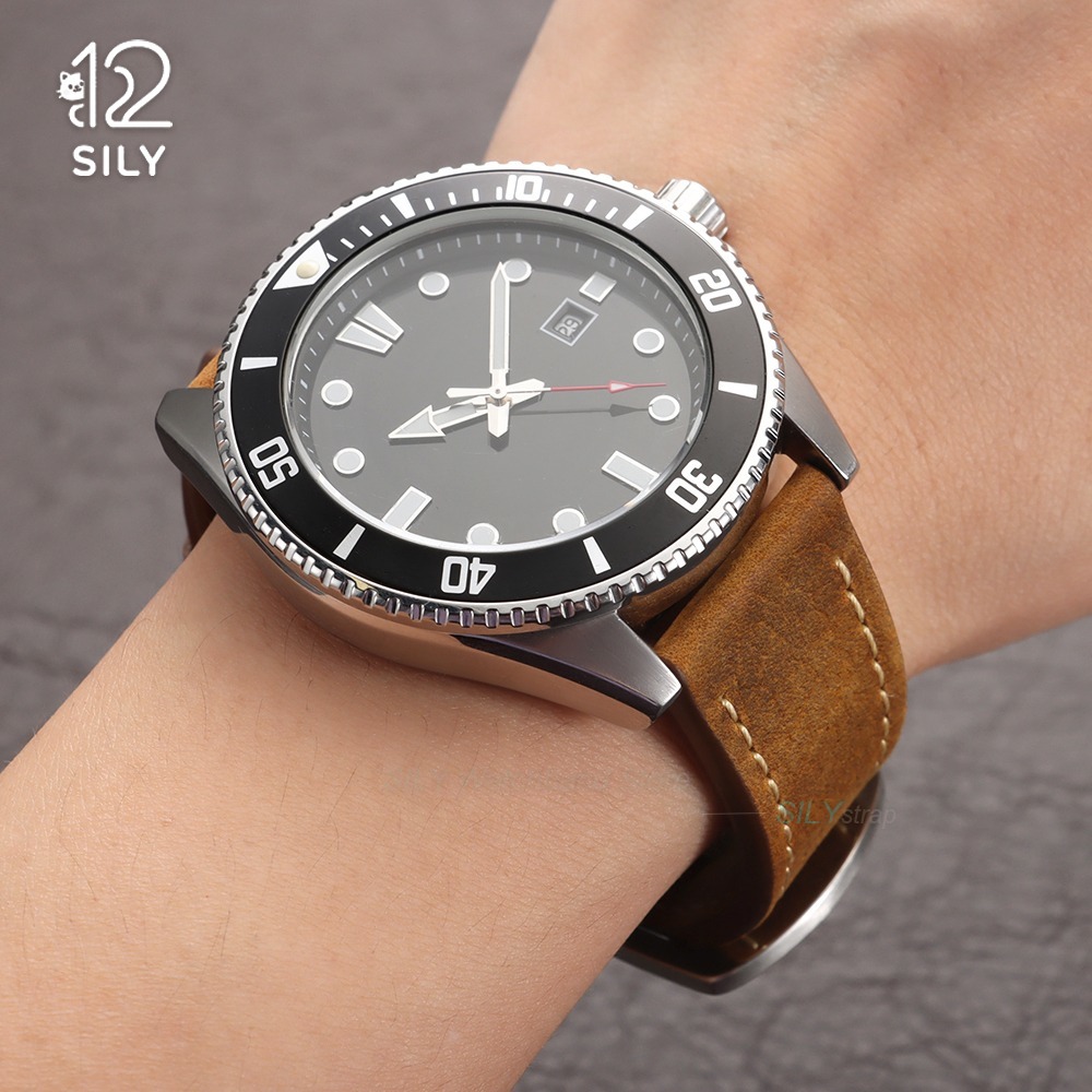Bracelet de montre en cuir de  - Smartwatch Vintage Watches For Men avis et prix
