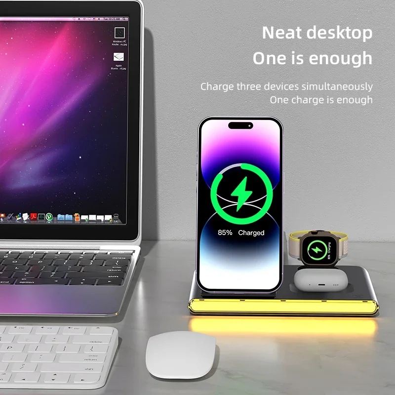 Station de charge sans fil mag - Iwatch Smartwatch avis et prix