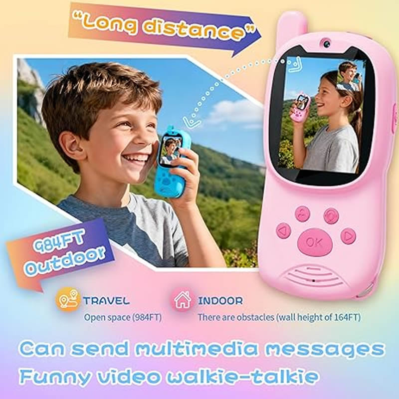 Talkies-walkies mignons, lot d - Smartwatch Digital Watches For Kids avis et prix