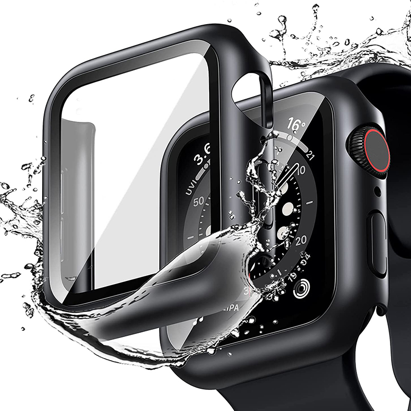 Verre trempé + couvercle pour  - Iwatch Smartwatch Series 7 avis et prix