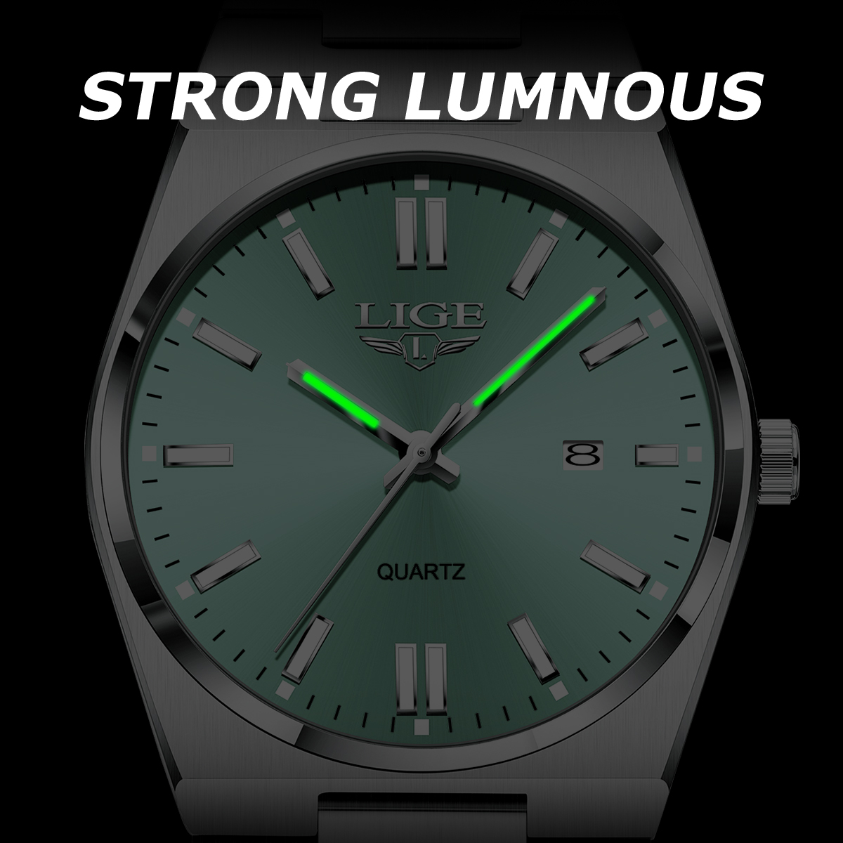 Montre Homme LIGE de Luxe, Bra - Smartwatch Vintage Watches For Men avis et prix