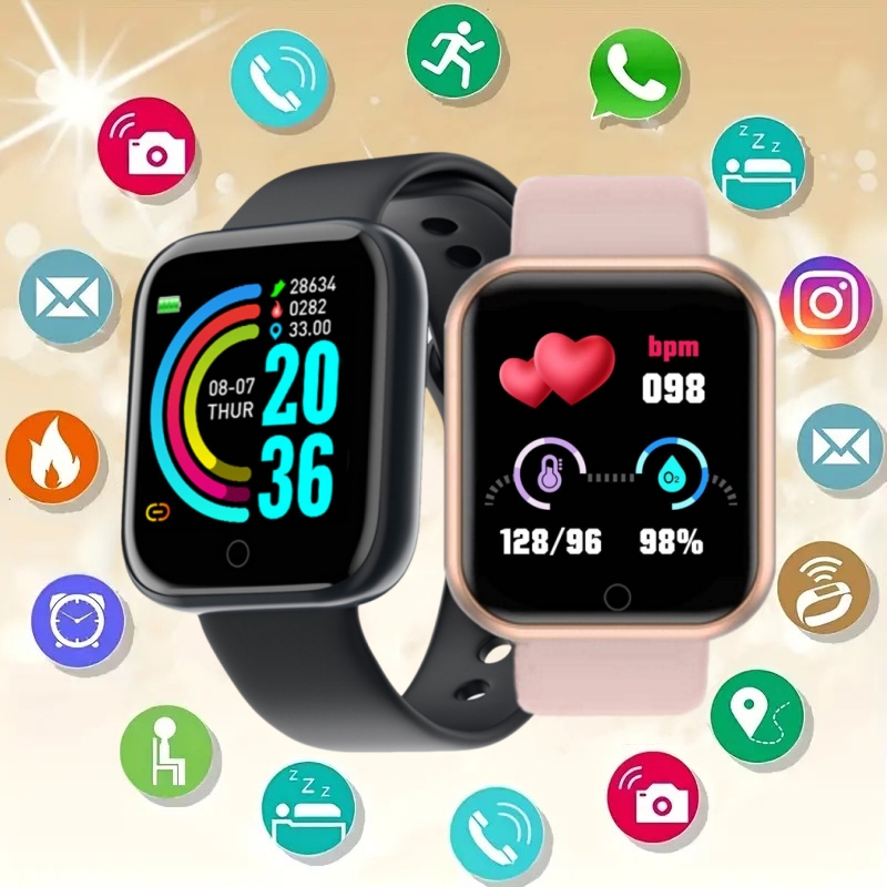 Montre connectée Y68 D20 pour  - Smartwatch Digital Watches For Kids avis et prix