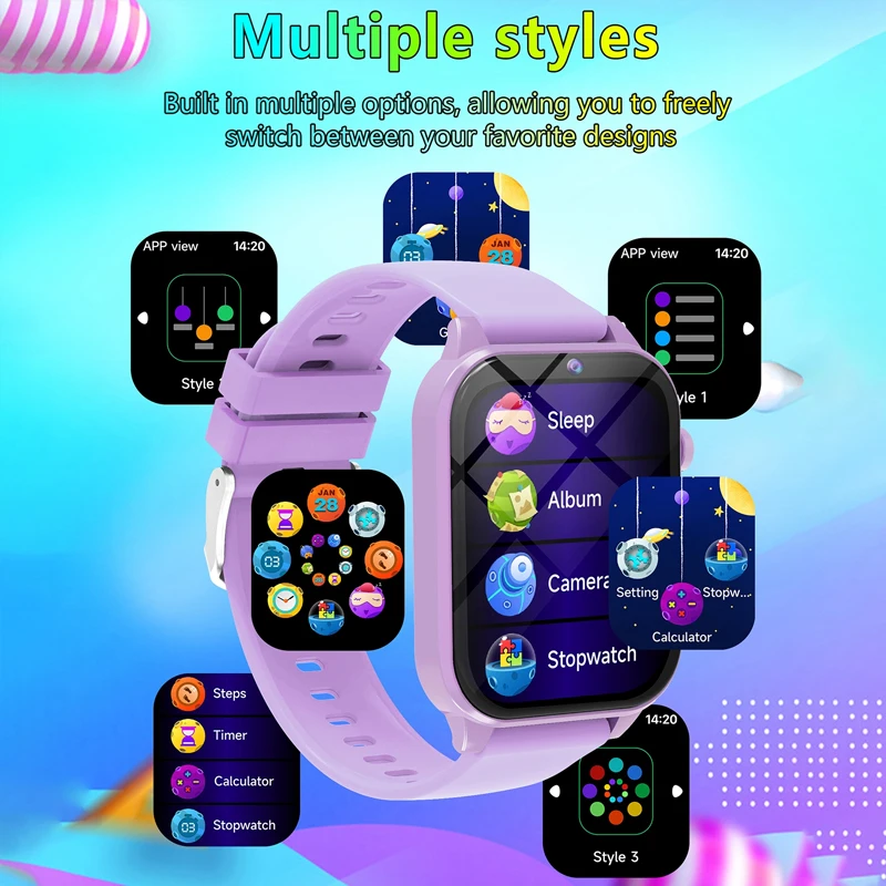 Montre connectée de jeu pour e - Smartwatch Digital Watches For Kids avis et prix