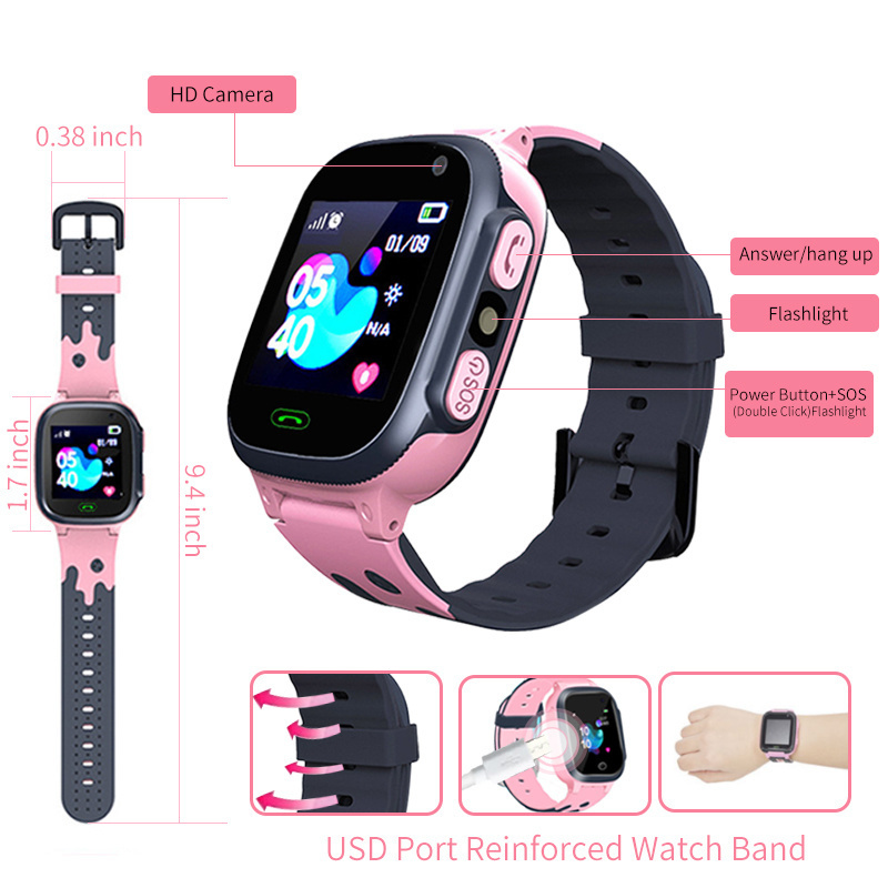 Montre connectée pour enfants, - Smartwatch Digital Watches For Boys avis et prix