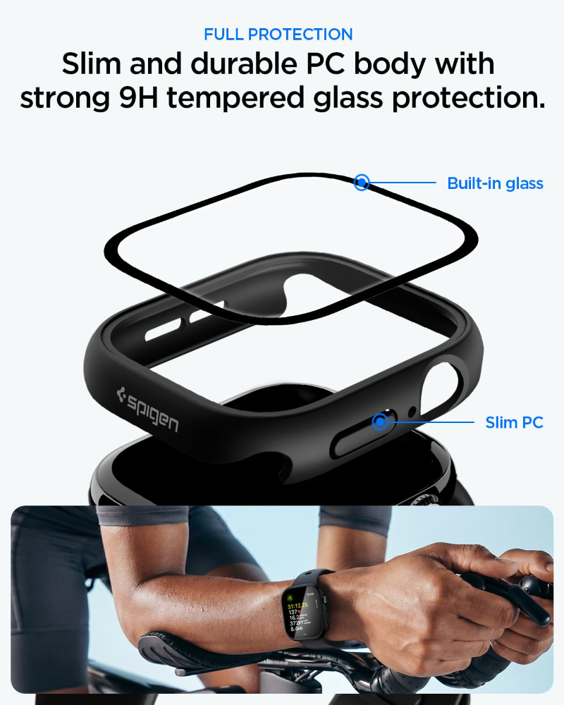Verre trempé + étui pour Apple - Iwatch Smartwatch Series 7 avis et prix
