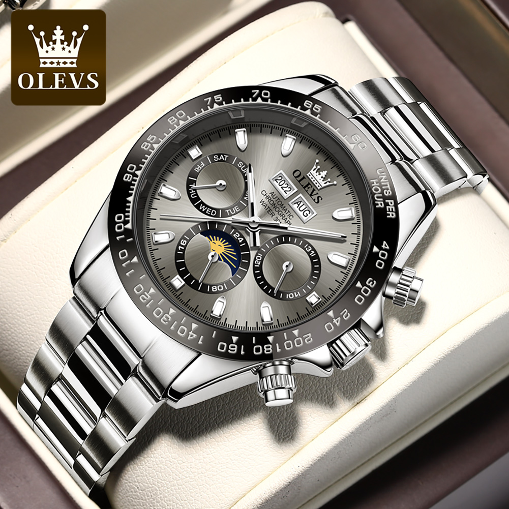 OLEVS 6654 montre de luxe pour - Seiko Watch 5 Sports avis et prix