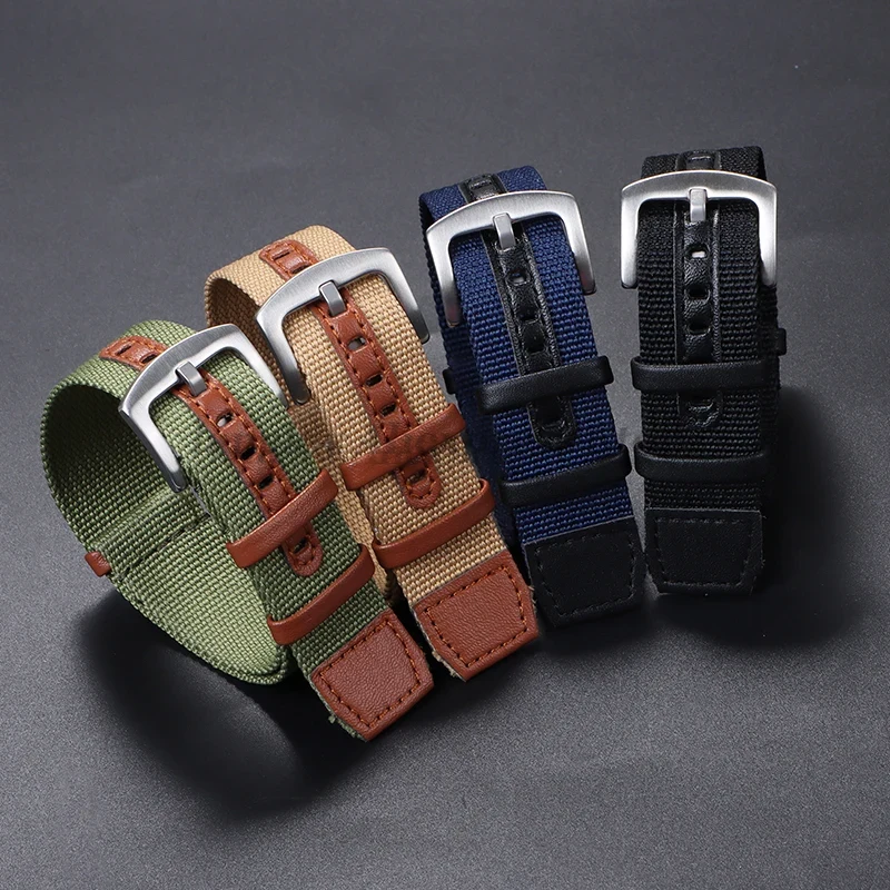 20mm 22mm toile Nylon Patch Br - Nato Strap Nylon avis et prix