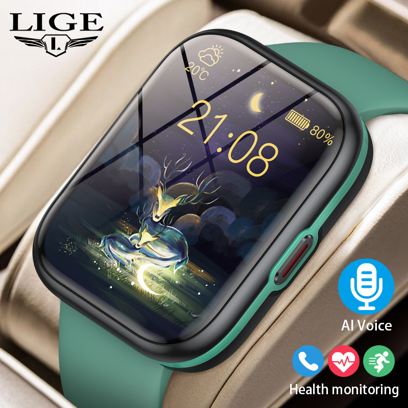 Montre connectée LIGE 2026 pou - Smartwatch Watches For Sale avis et prix