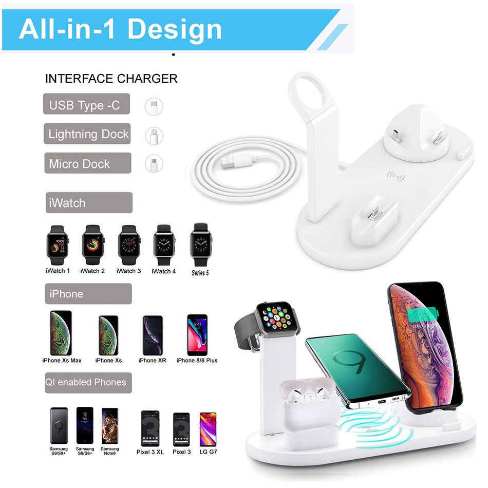 Station de charge rapide sans  - Iwatch Smartwatch avis et prix