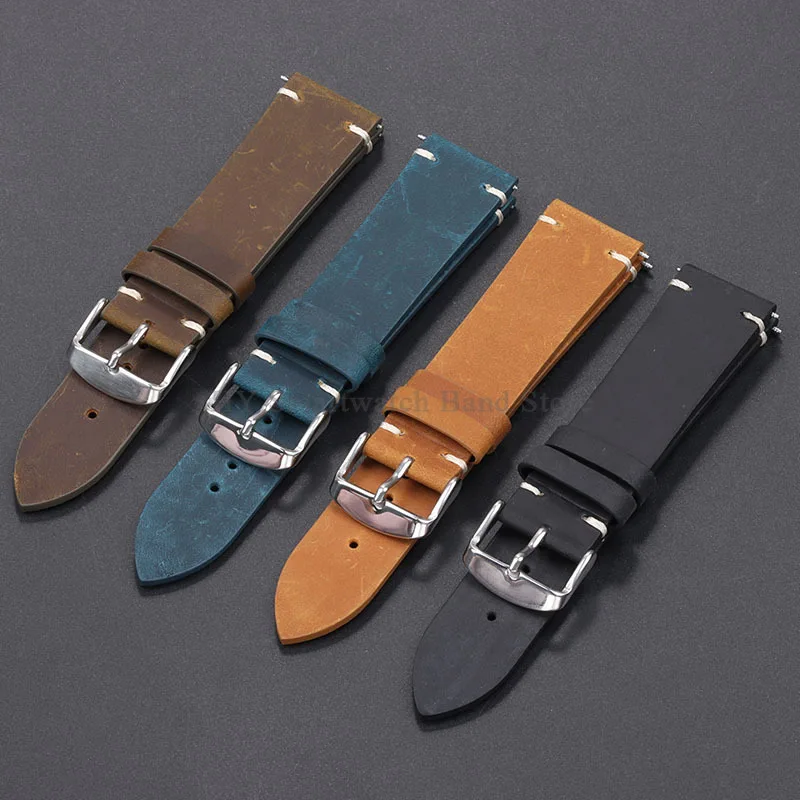 18mm 20mm 21mm 22mm 24mm brace - Smartwatch Vintage Watches For Men avis et prix