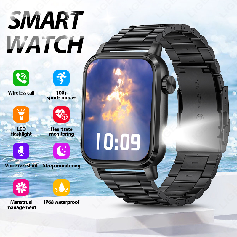Montre connectée LIGE, tracker - Smartwatch Watches For Sale avis et prix
