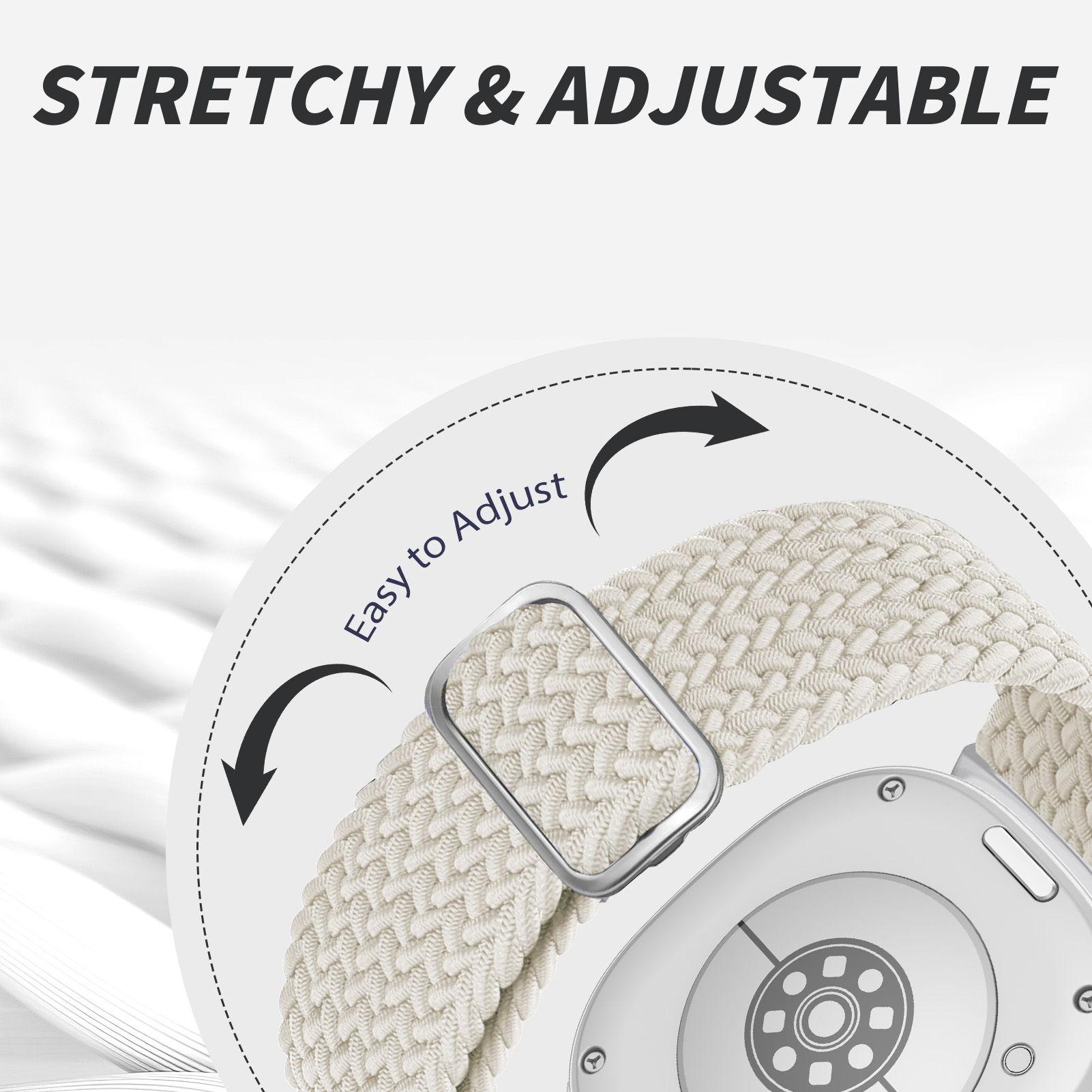 Bracelets à boucle tressée pou - Smartwatch Samsung Watches For Men avis et prix