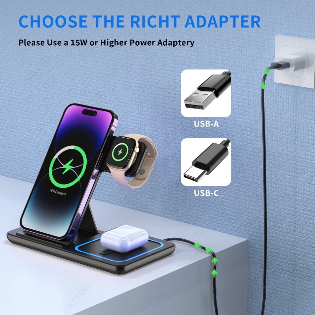 Station de charge sans fil pli - Iwatch Smartwatch avis et prix