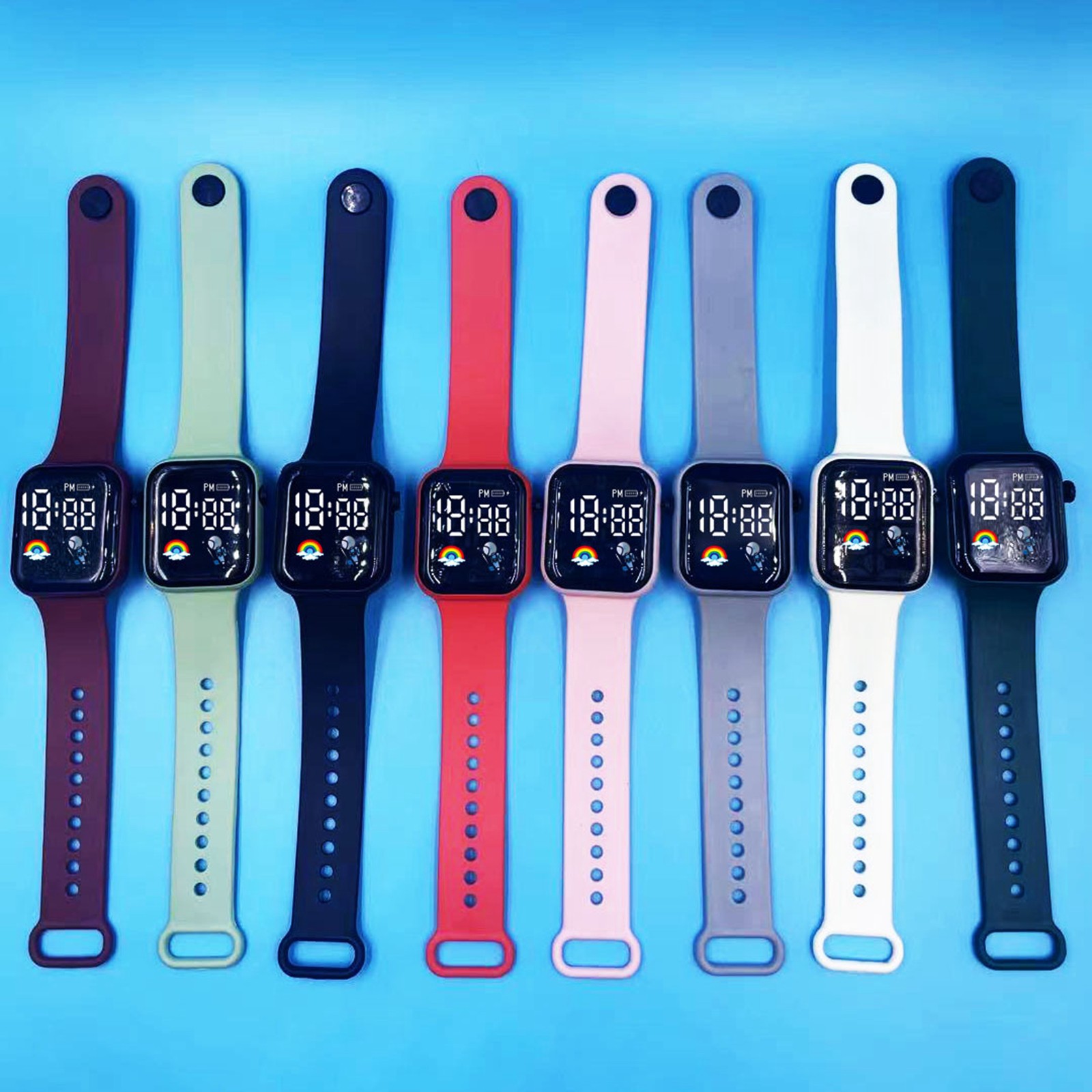 Montre intelligente de sport é - Smartwatch Digital Watches For Boys avis et prix