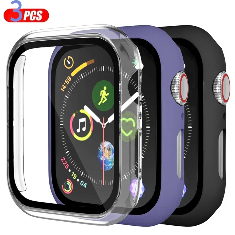 Paquet de 3 verre + couvercle  - Iwatch Smartwatch Series 7 avis et prix