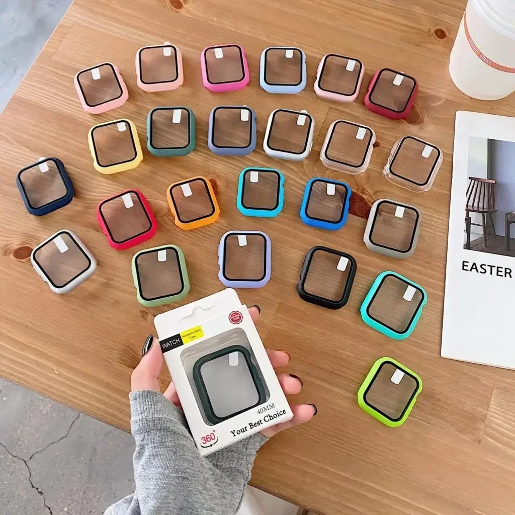 Paquet de 3 verre + couvercle  - Iwatch Smartwatch Series 7 avis et prix