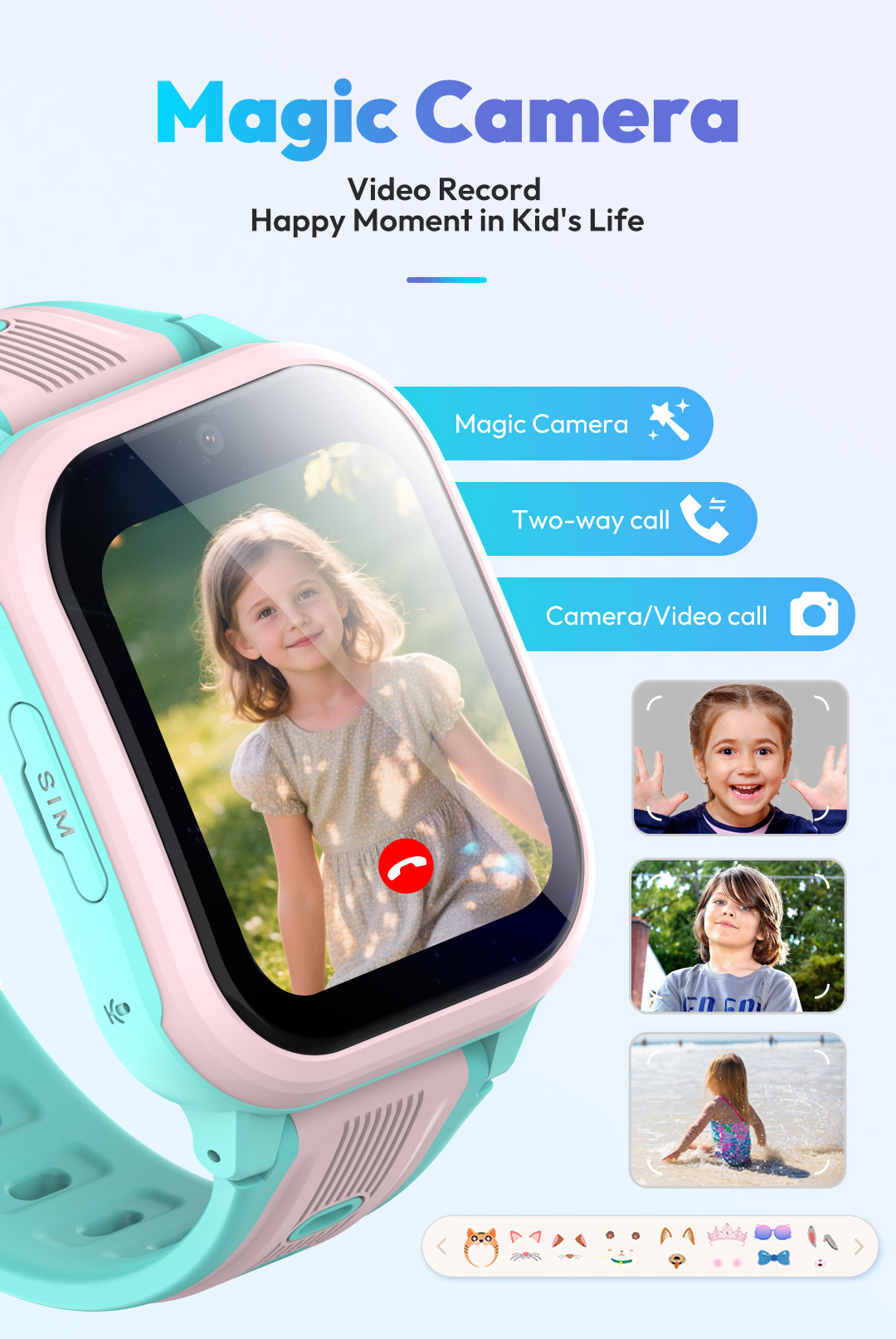 Montre connectée KT41 - Montre - Smartwatch Watches Gift For Girls avis et prix