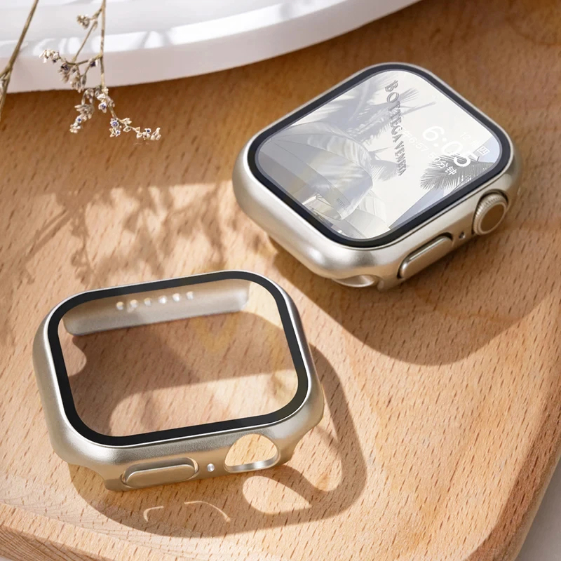 Verre trempé + couvercle pour  - Iwatch Smartwatch Series 7 avis et prix