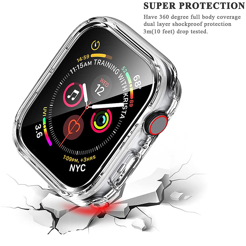 Verre trempé + couvercle pour  - Iwatch Smartwatch Series 7 avis et prix