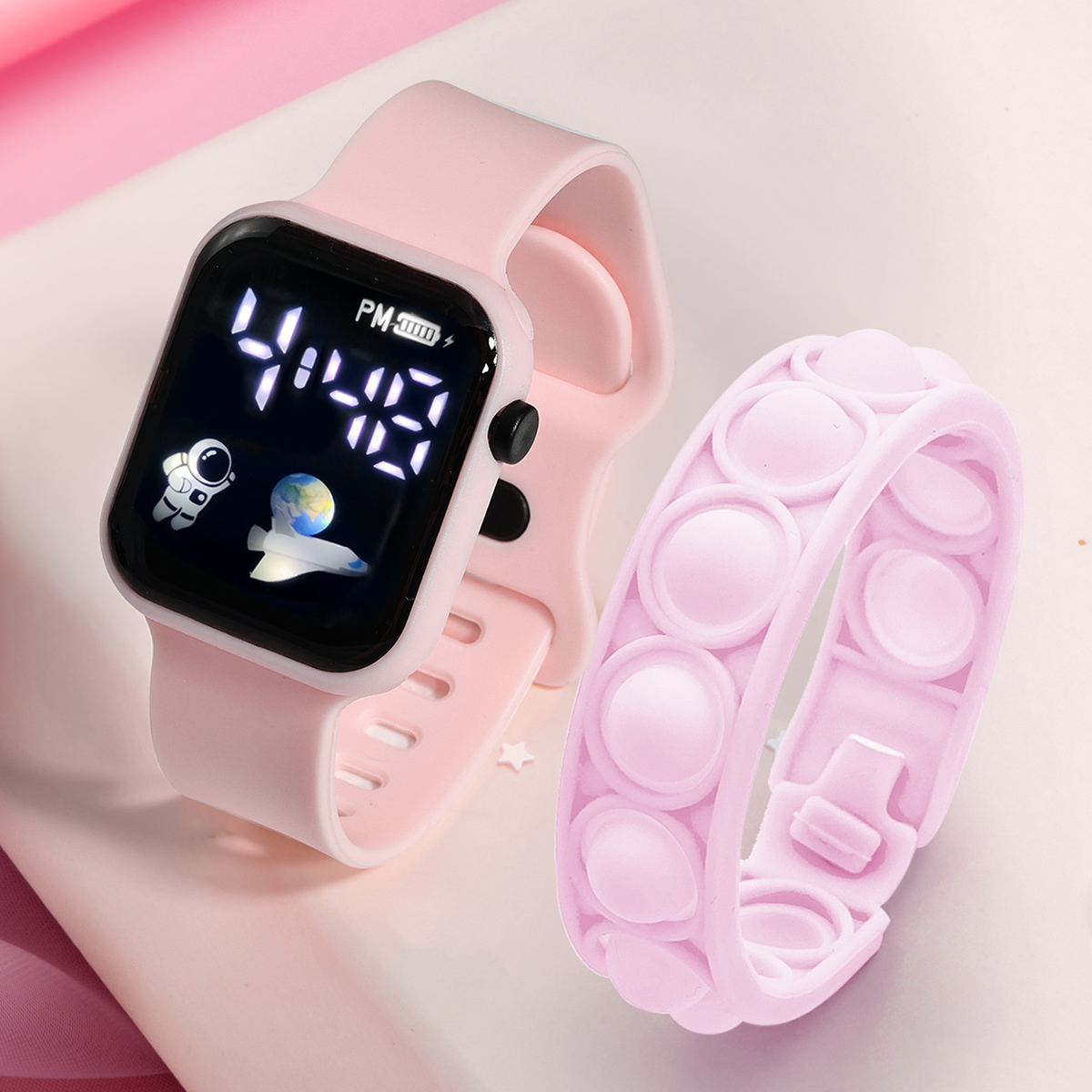 Bracelet de montre intelligent - Smartwatch Watches Gift For Girls avis et prix